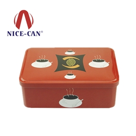 方形铁盒定制|马口铁咖啡罐|马口铁罐|博新金属制品